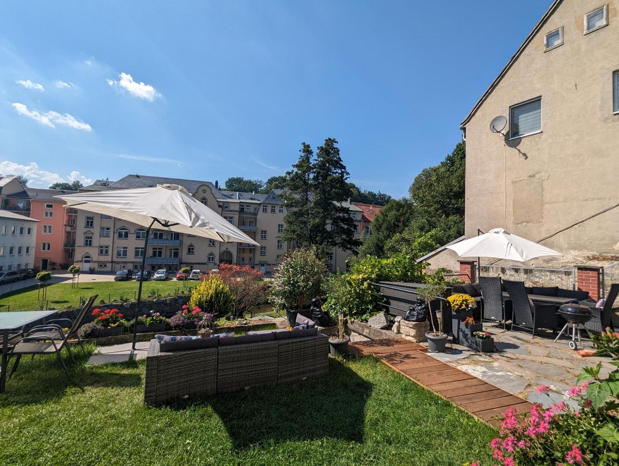 Zi2 - Urlaubsmagie - Whirlpool, Sauna Und Garten Apartamento Sebnitz Exterior foto