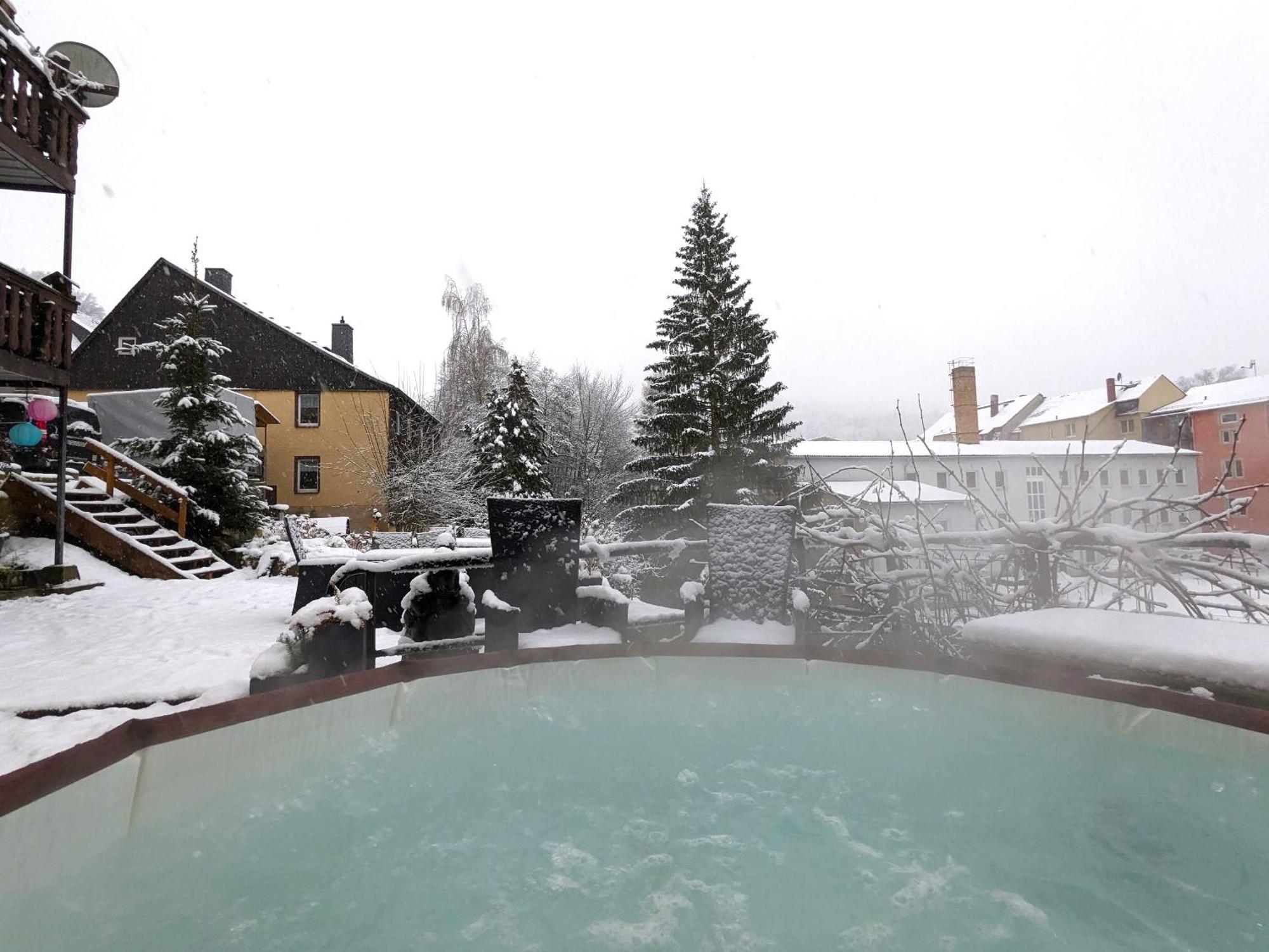 Zi2 - Urlaubsmagie - Whirlpool, Sauna Und Garten Apartamento Sebnitz Exterior foto
